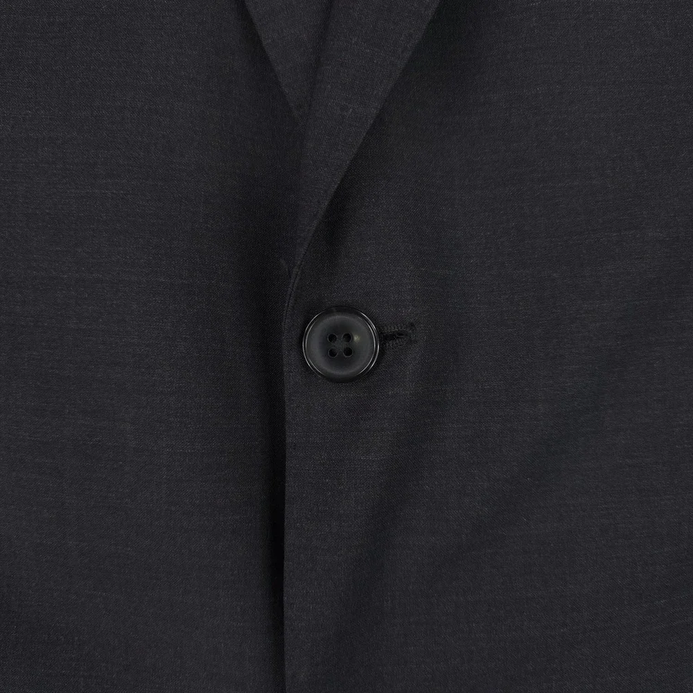 Brooks Brothers Suit Jacket Mens 40R Gray Explorer Madison Fit Stretch 2 Button